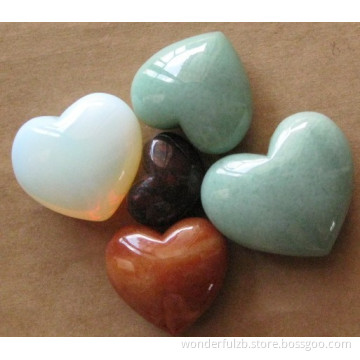 puffy gemstone hearts